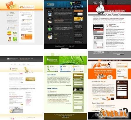 Web 2.0 дизайн, Web 2.0 шаблоны, примеры